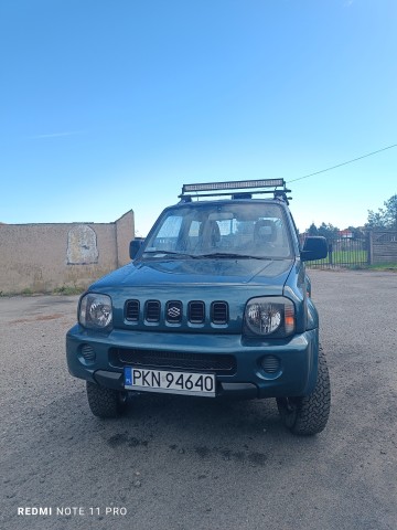 Sprzedam Suzuki Jimny 1.3 4x4 benzyna gaz +hak