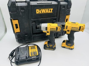 Zestaw DeWALT wkrętarka aku. DCD710 + zakrętarka DCF815