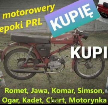 Kupię Motocykle