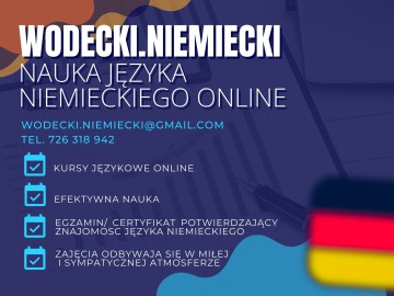 WODECKI.NIEMIECKI - kursy języka  niemieckiego ONLINE