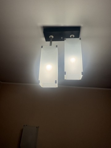 Lampa sufitowa i lampa podłogowa- zestaw