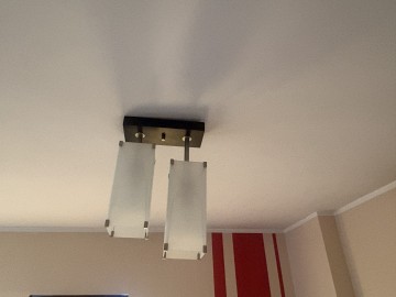 Lampa sufitowa i lampa podłogowa- zestaw