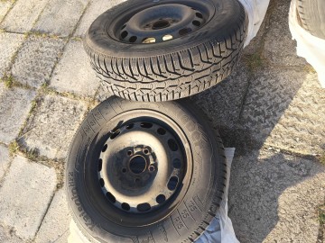 KOMPLET OPONY ZIMOWE NA FELGACH 195/65 R15 I LETNIE