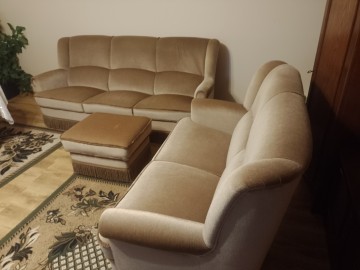 Sofa 3+2+ pufa