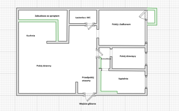 Mieszkanie w Koninie 60m2 z balkonem