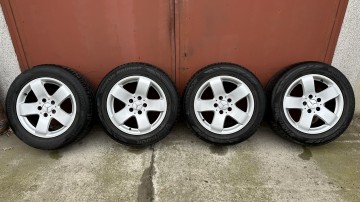 Koła letnie Mercedes 5x112 opony Hankook 225/55 R16 idealne