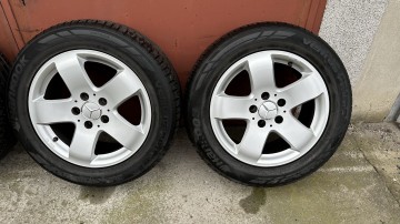 Koła letnie Mercedes 5x112 opony Hankook 225/55 R16 idealne