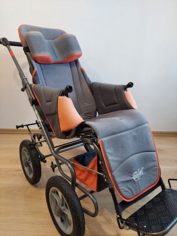 Wózek specjalny Comfort 6 plus do 75kg wersja leżąca