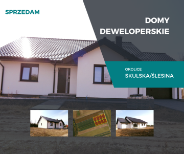 Domy deweloperskie – Okolice Ślesina, Skulska