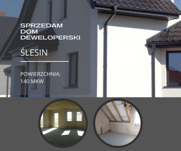 Ślesin – Dom deweloperski do własnej aranżacji