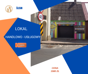 ŚLESIN – LOKAL HANDLOWO-USŁUGOWY