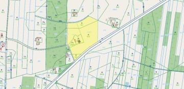 Sprzedam mały, parterowy dom na wsi-duża działka-pow.2.45ha