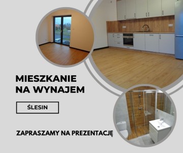 WYNAJMĘ MIESZKANIE W ŚLESINIE