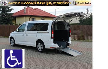 Volkswagen Caddy Pfron Gwarancja dla Os Niepełnosprawnych