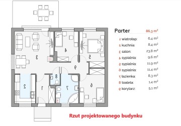 Na sprzedaż działka budowlana - Morzysław  - NOWA CENA