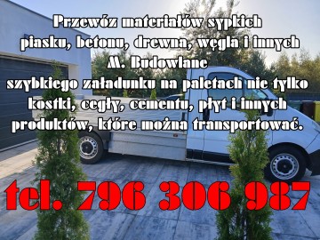 Transport Materiałów Sypkich do 1,5 t