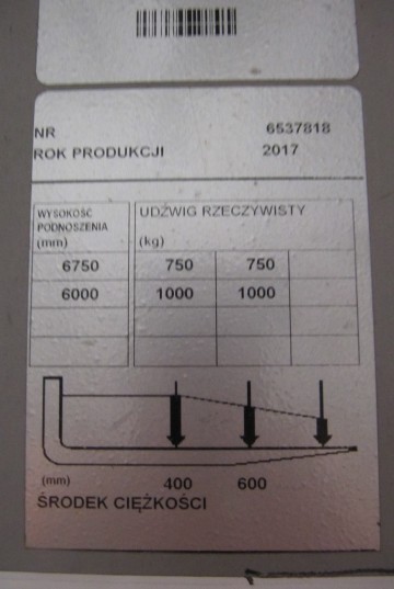 Wózek przemysłowy Toyota BT OPTIO