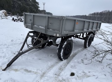 Przyczepa rolnicza Autosan D35 sztywna zarejestrowana sprawn