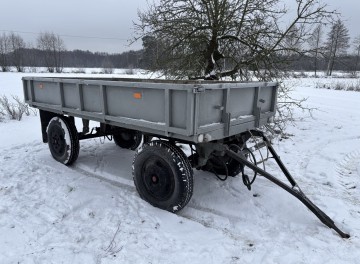 Przyczepa rolnicza Autosan D35 sztywna zarejestrowana sprawn