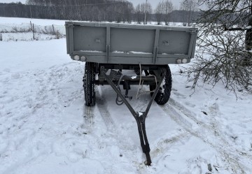 Przyczepa rolnicza Autosan D35 sztywna zarejestrowana sprawn