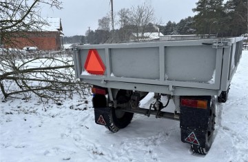 Przyczepa rolnicza Autosan D35 sztywna zarejestrowana sprawn