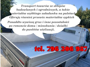 Transport Materiałów Sypkich do 3,5t