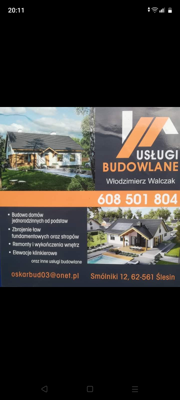 Usługi Budowlane 608-501-804