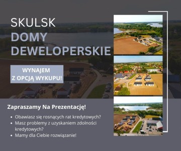 Domy deweloperskie – Wynajem z opcją wykupu