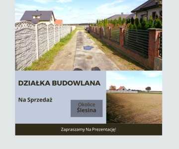 Ślesin – Działka w okolicach lasów i jeziora