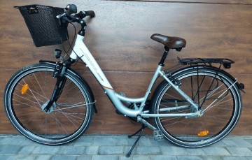 Rower Miejski Damka Cyco Premium Z Koszykiem