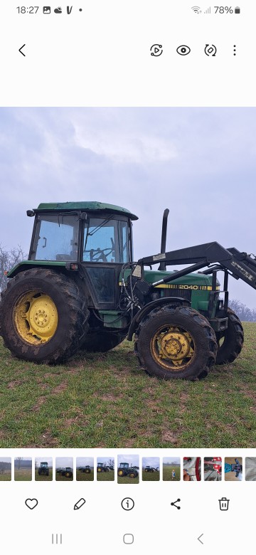 Ciągnik John Deere