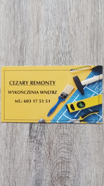 Cezary -Remonty