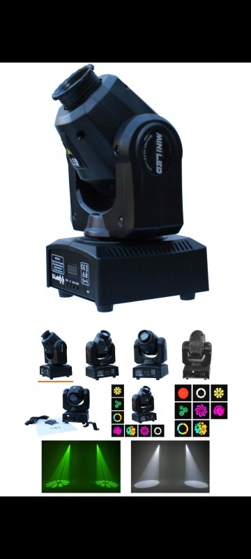 Ruchoma glowa led
