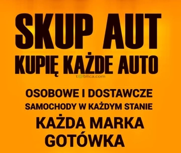 Skup aut do 4 tysięcy złotych