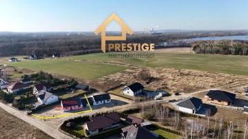 Nowy  parterowy dom w Rudzicy-4 pokoje, garaż, 831m2 działka