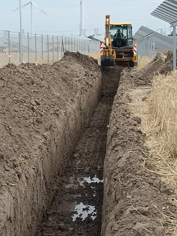 Usługi koparką kołową o wadze 20 t