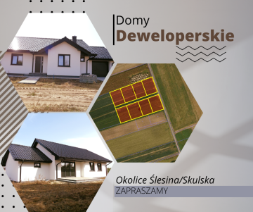 Domy deweloperskie – Okolice Ślesina, Skulska
