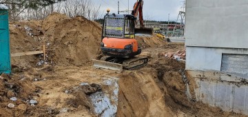 Prace ziemne. Koparko-ładowarka ,minikoparka , miniładowar ,