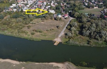 Dom na os. Chorzeń-taras na dachu z widokiem na rzekę
