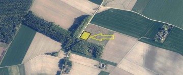 Działka budowlana o pow. 1944m2, 4 km od Jez. Powidzkiego