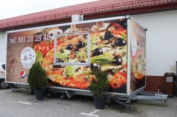 GOTOWY BIZNES Przyczepa Gastronomiczna