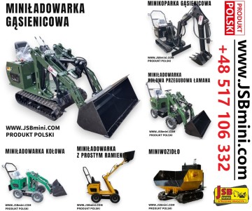 Koparka Ładowarka Wozidło JSB Toruń Polska Producent