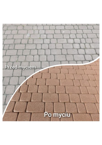mycie kostki ,ogrodzeń ,powierzchni betonowych