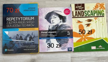 Sprzedam podręczniki do technikum/liceum