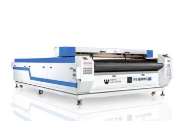 Laser Co2 Weni 1830TC 130W stół taśmowy podajnik autm.
