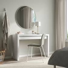 Komoda toaletka IKEA malm biała szkło 140/21 mam 2 szt