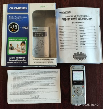 Dyktafon cyfrowy Olympus WS 811