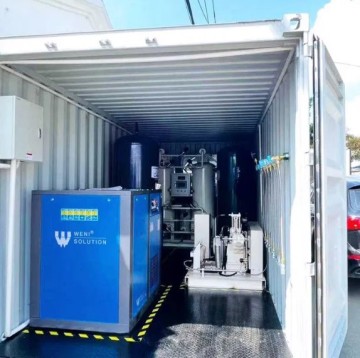 Generator wytwornica koncentrator nabijanie azotu PSA