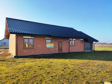 Nowy, parterowy dom z garażem-gm. Rychwał, 20 km od Konina