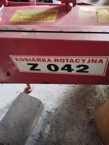 Kosiarka rotacyjna Z 042 pierwszy właściciel